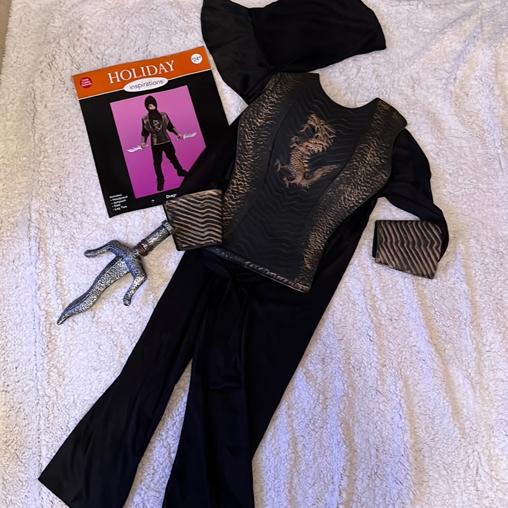 Vintage Dragon Ninja Toddler Costume